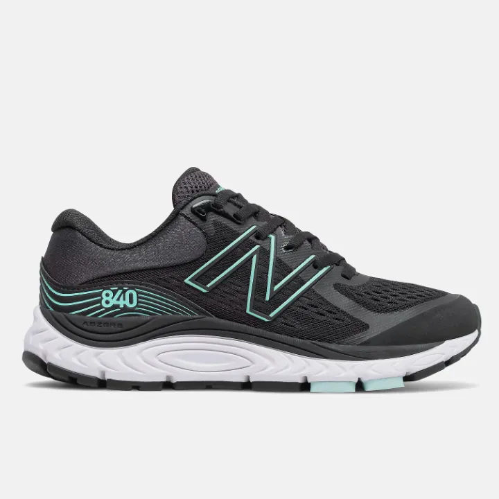 New Balance Women’s 840v5 Black with Blue Storm