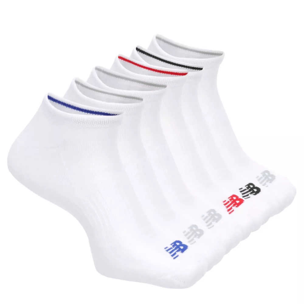 NEW BALANCE  WOMENS PERFORMANCE LOW CUT SOCKS 6 PAIRS