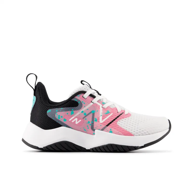 New Balance Youth Girls Rave Run V2 Shoe - PKRAVFP2 (X-Wide)