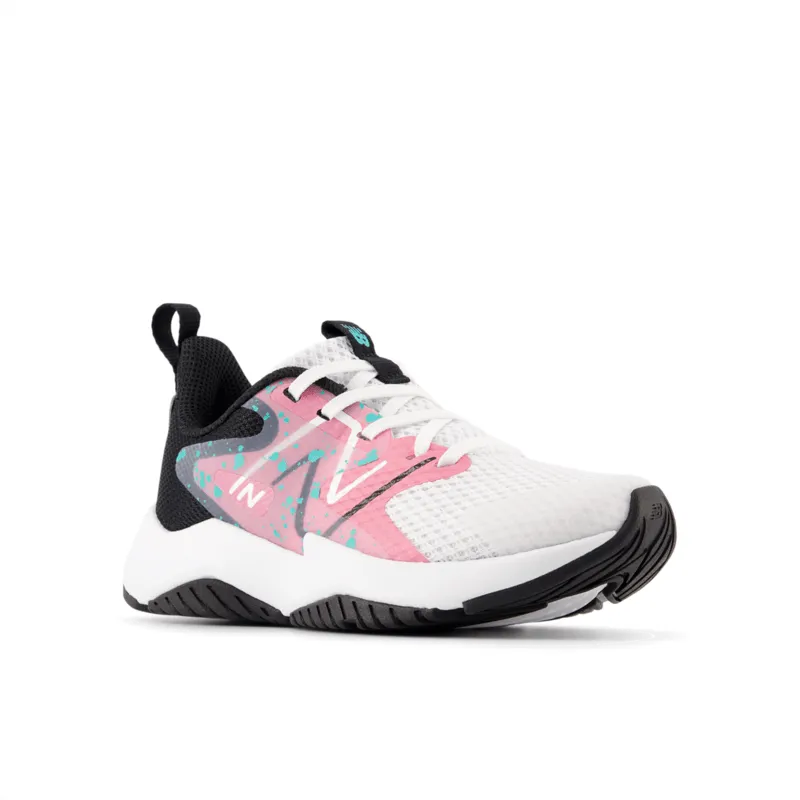 New Balance Youth Girls Rave Run V2 Shoe - PKRAVFP2 (X-Wide)