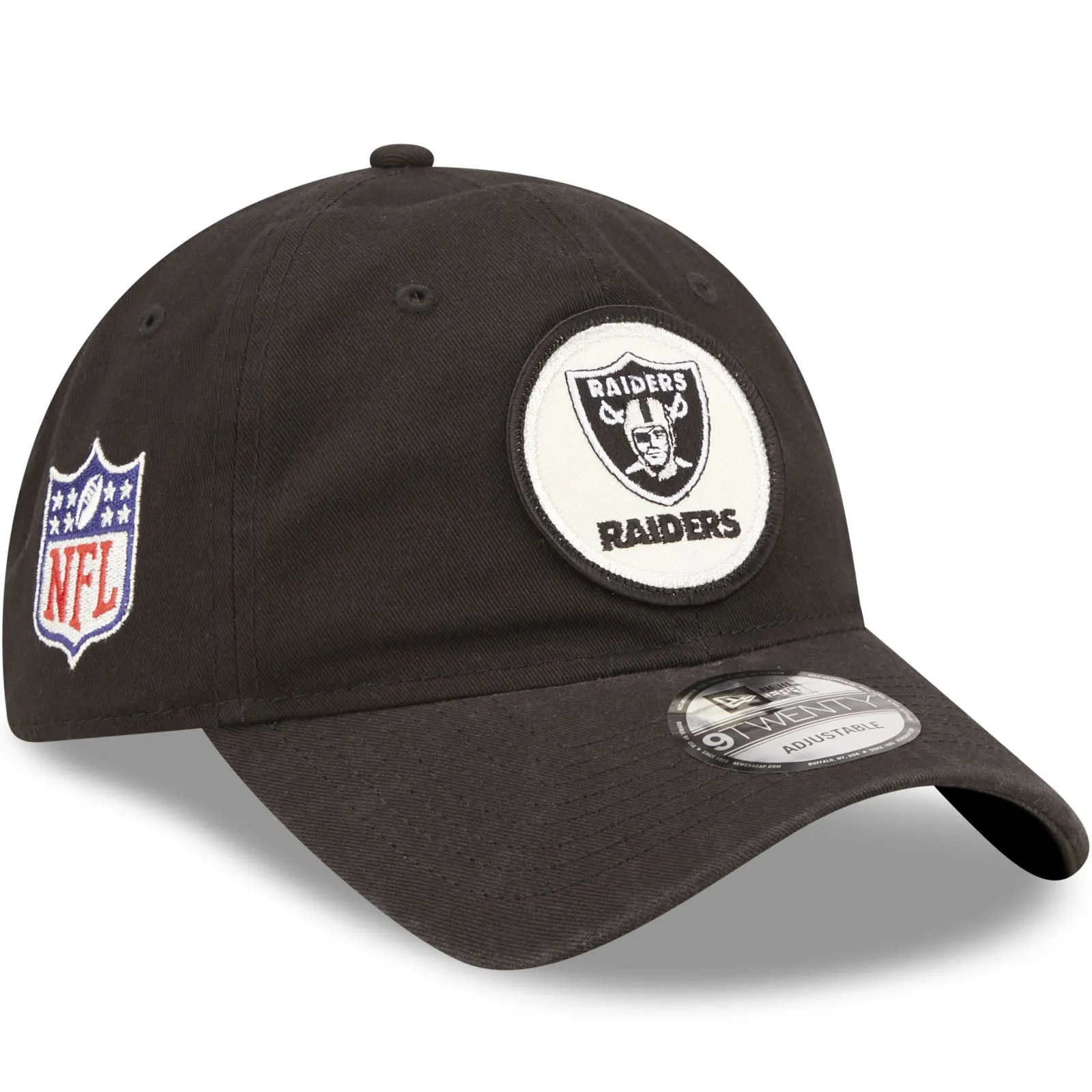 New Era Las Vegas Raiders NFL 2022 Sideline 9TWENTY Baseball Cap - Black