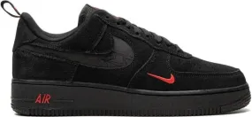 Nike Air Force 1 Low Multi Swoosh Black Crimson sneakers