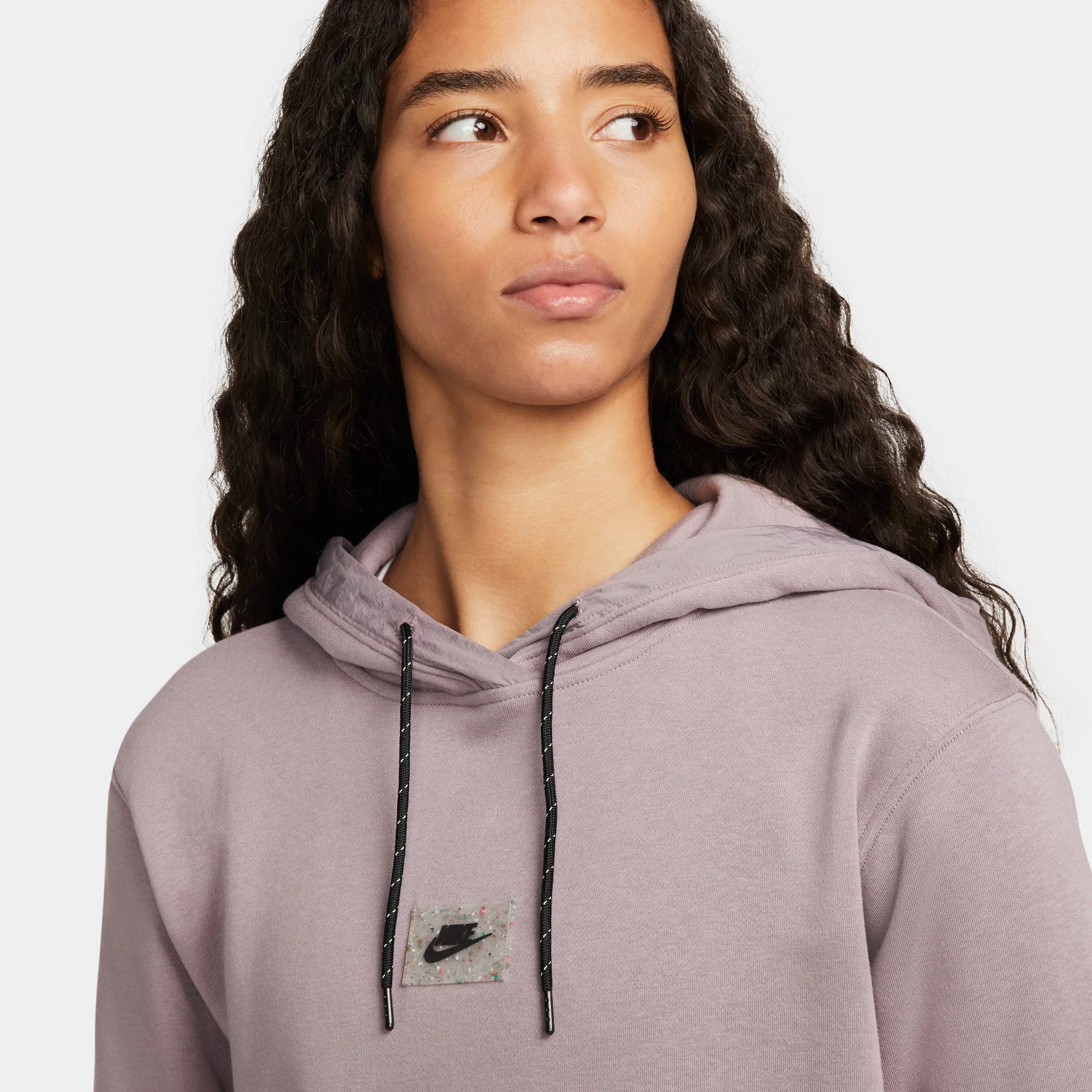 Nike Women's Sportswear Fleece Pullover Hoodie SU Purple Smoke / Purple Smoke