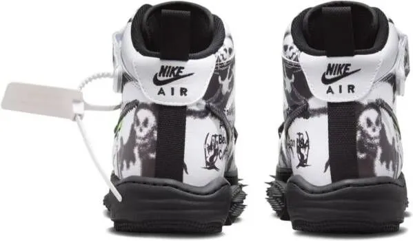 Nike X Off-White Air Force 1 Mid Grim Reaper sneakers Black