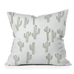 Ole Cactus Only Indoor / Outdoor Throw Pillows (DS)