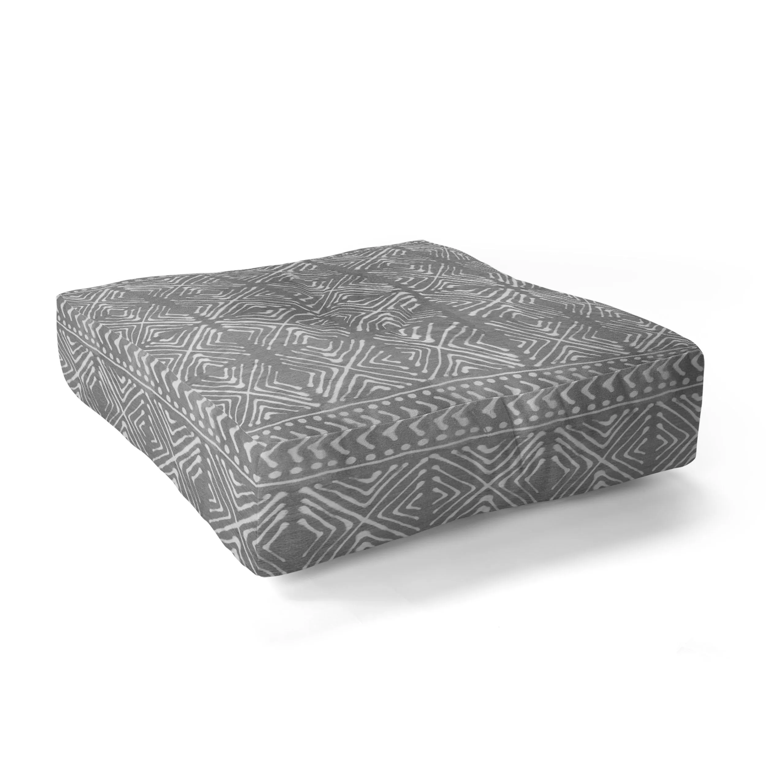 Ole Stars Above Floor Pouf Pillow Square (DS)