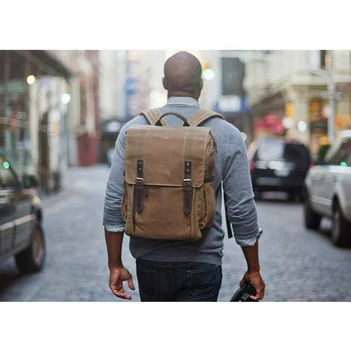 ONA Camps Bay Camera and Laptop Backpack - Field Tan