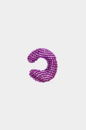 Ora Small Earcuff in Violet