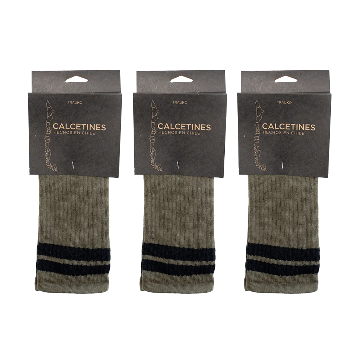 Pack 3 Calcetines Verde