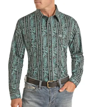 Panhandle Men's Paisley Snap Shirt