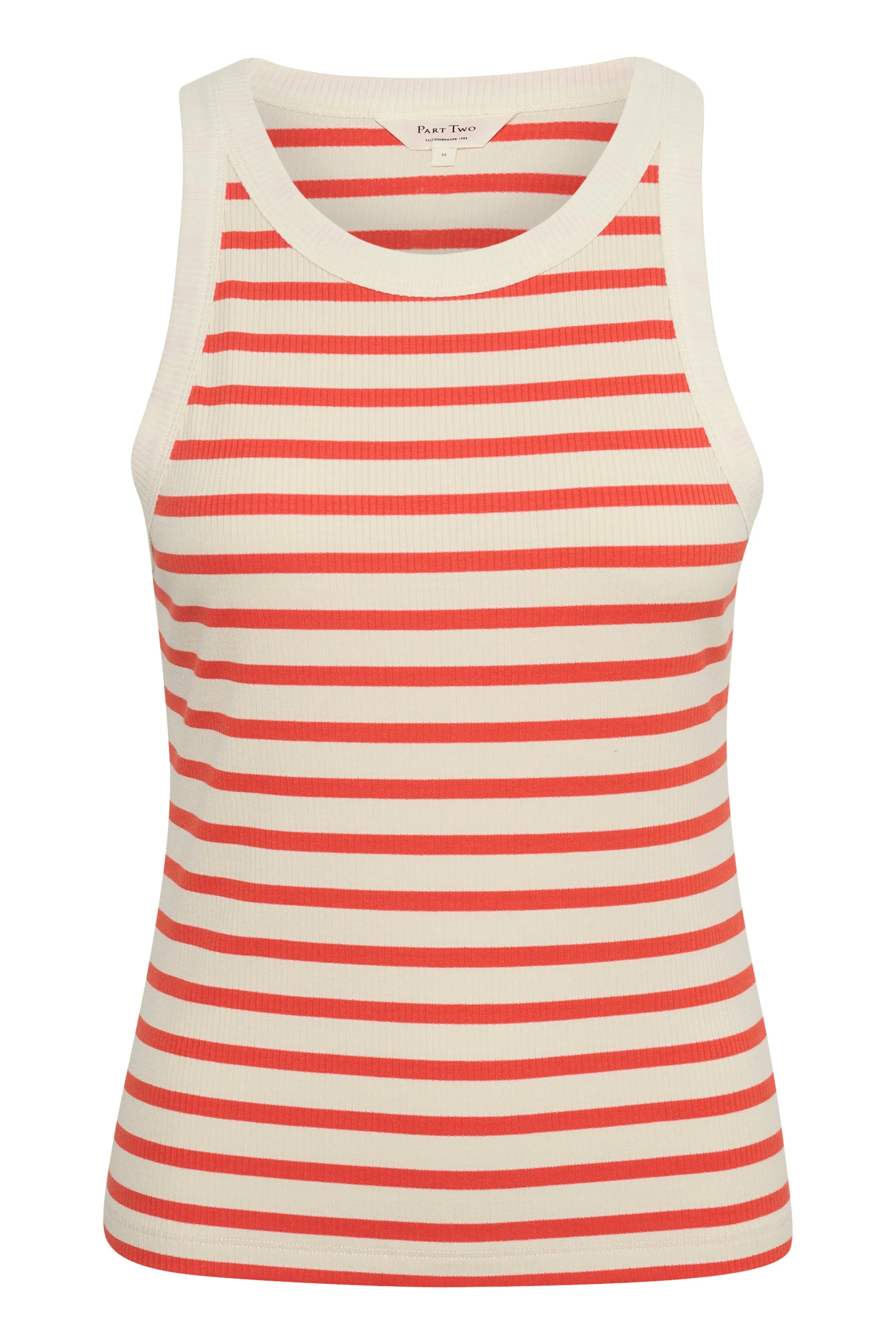 PART TWO ALBERTINE VEST TOP IN GRENADINE STRIPE 7703