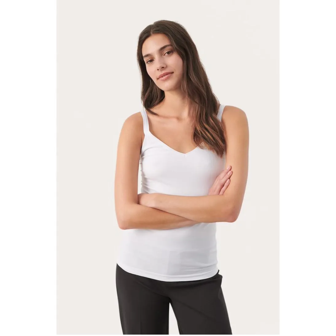 Part Two Hydda Stretch Vest 7365 White