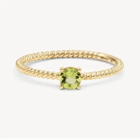 Peridot Ellie Ring