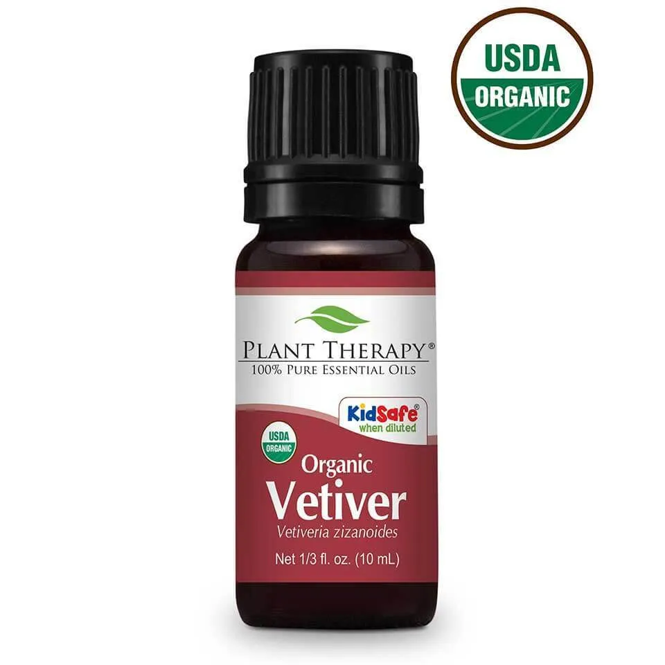 Plant Therapy Vetiver Organic Essential Oil