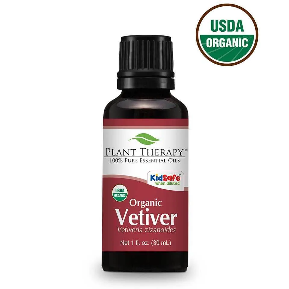 Plant Therapy Vetiver Organic Essential Oil