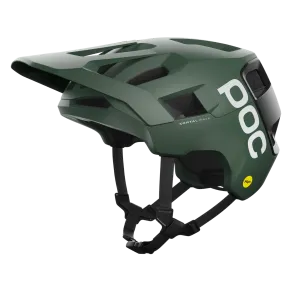 POC Kortal Race MIPS MTB Helmet - Epidote Green-Uranium Black Metallic-Matt