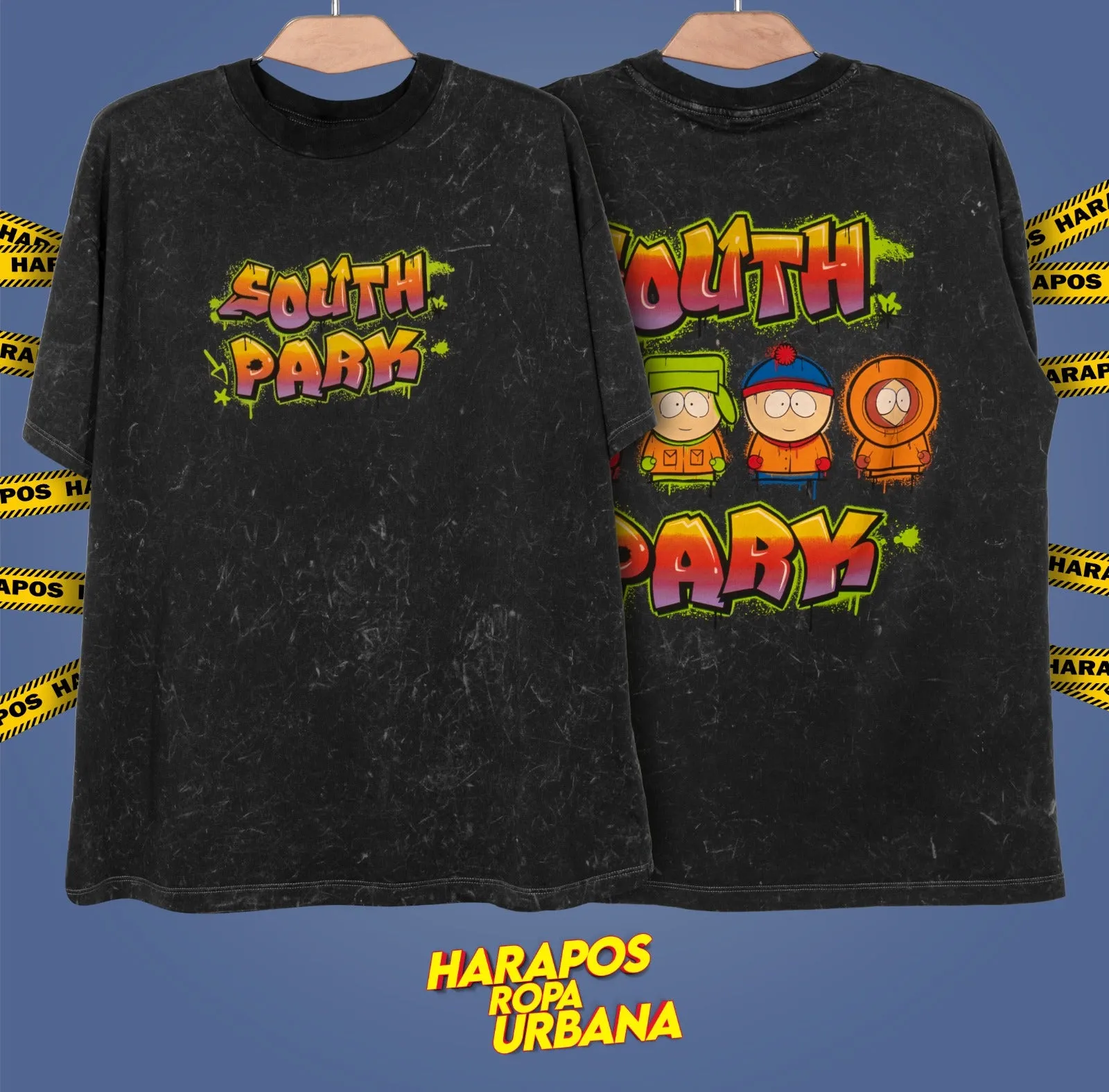 Polera Dr. Mono South Park negro