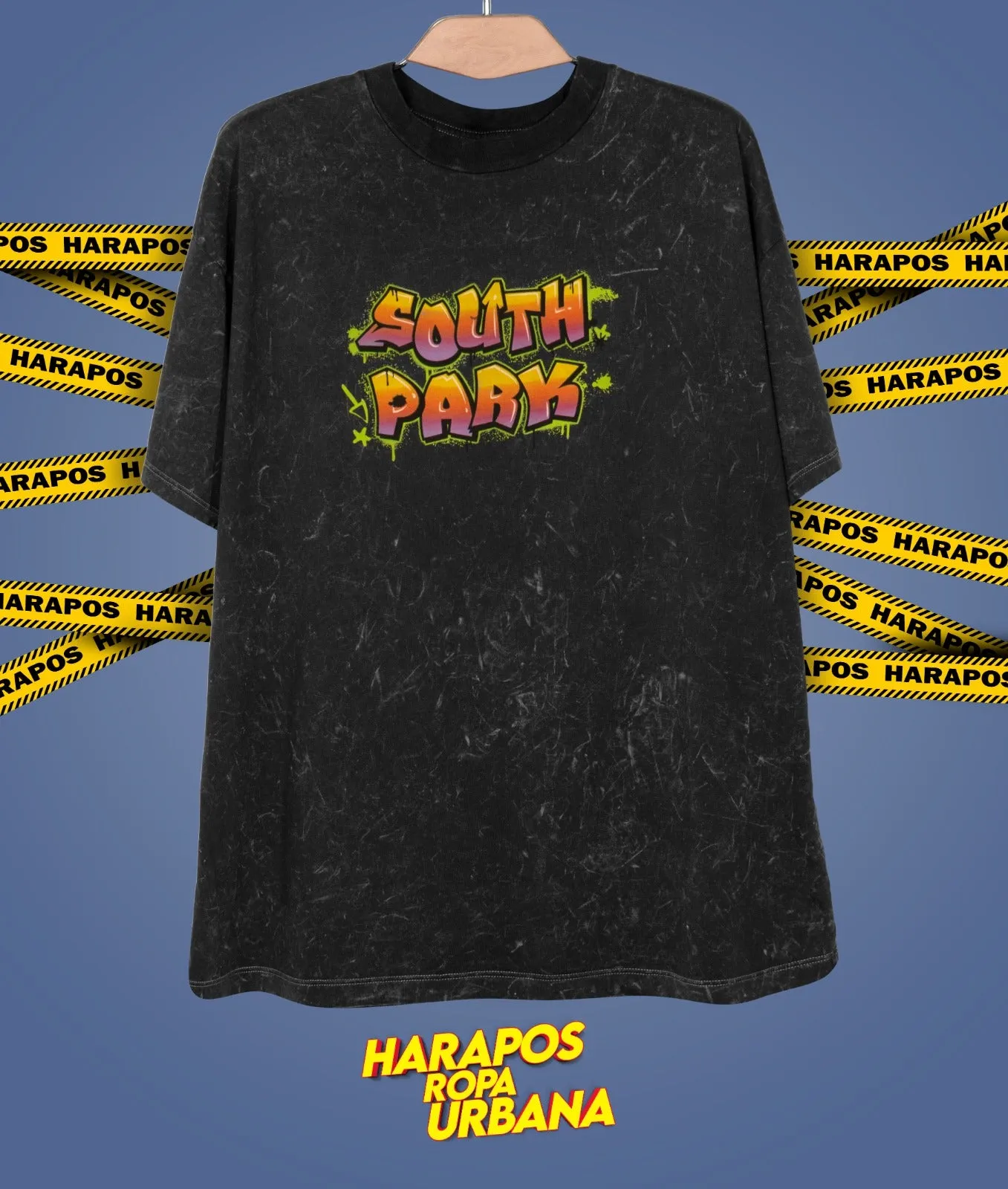 Polera Dr. Mono South Park negro