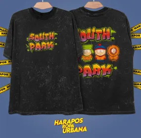 Polera Dr. Mono South Park negro