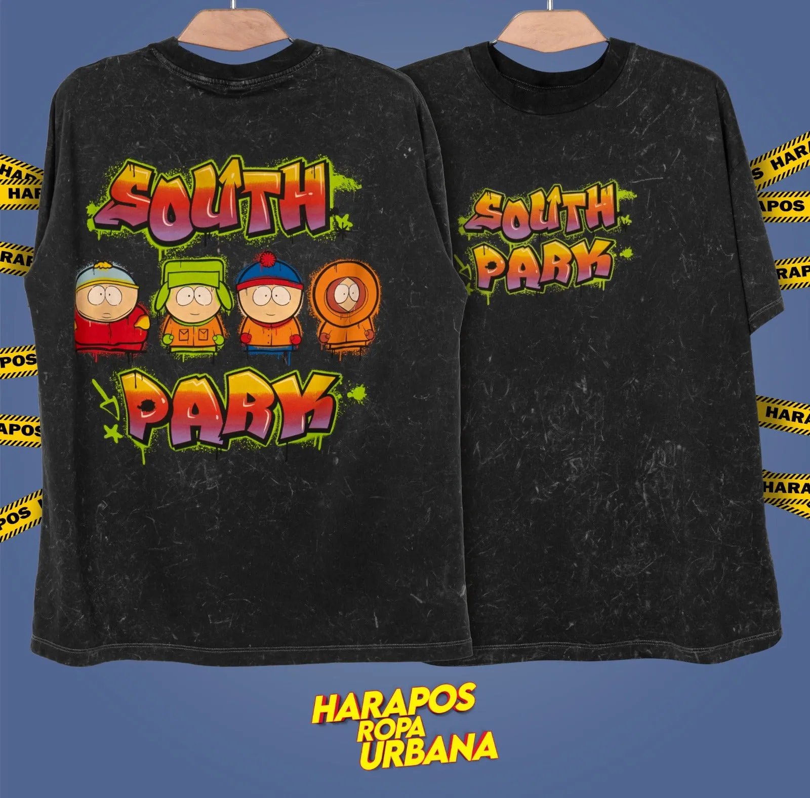 Polera Dr. Mono South Park negro