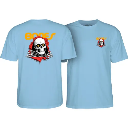 Powell Peralta Skateboards T-Shirt Ripper Light Blue