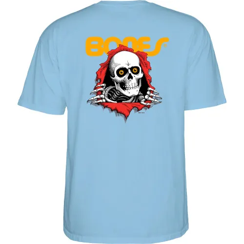 Powell Peralta Skateboards T-Shirt Ripper Light Blue