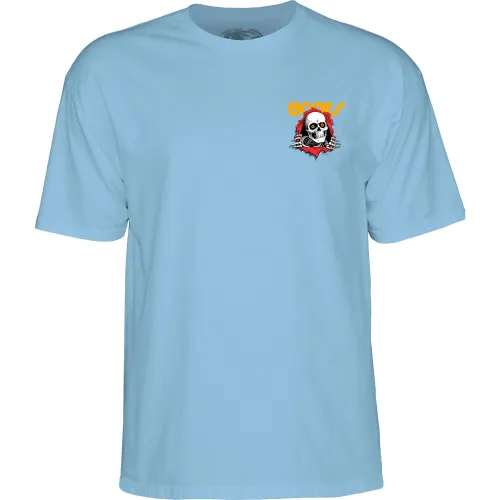 Powell Peralta Skateboards T-Shirt Ripper Light Blue