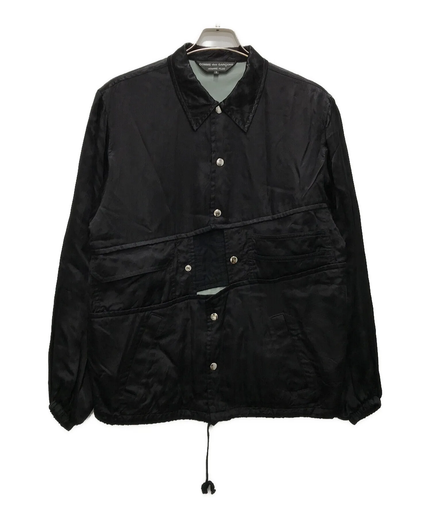 [Pre-owned] COMME des GARCONS HOMME PLUS Cupra Satin Coach Jacket PE-J086