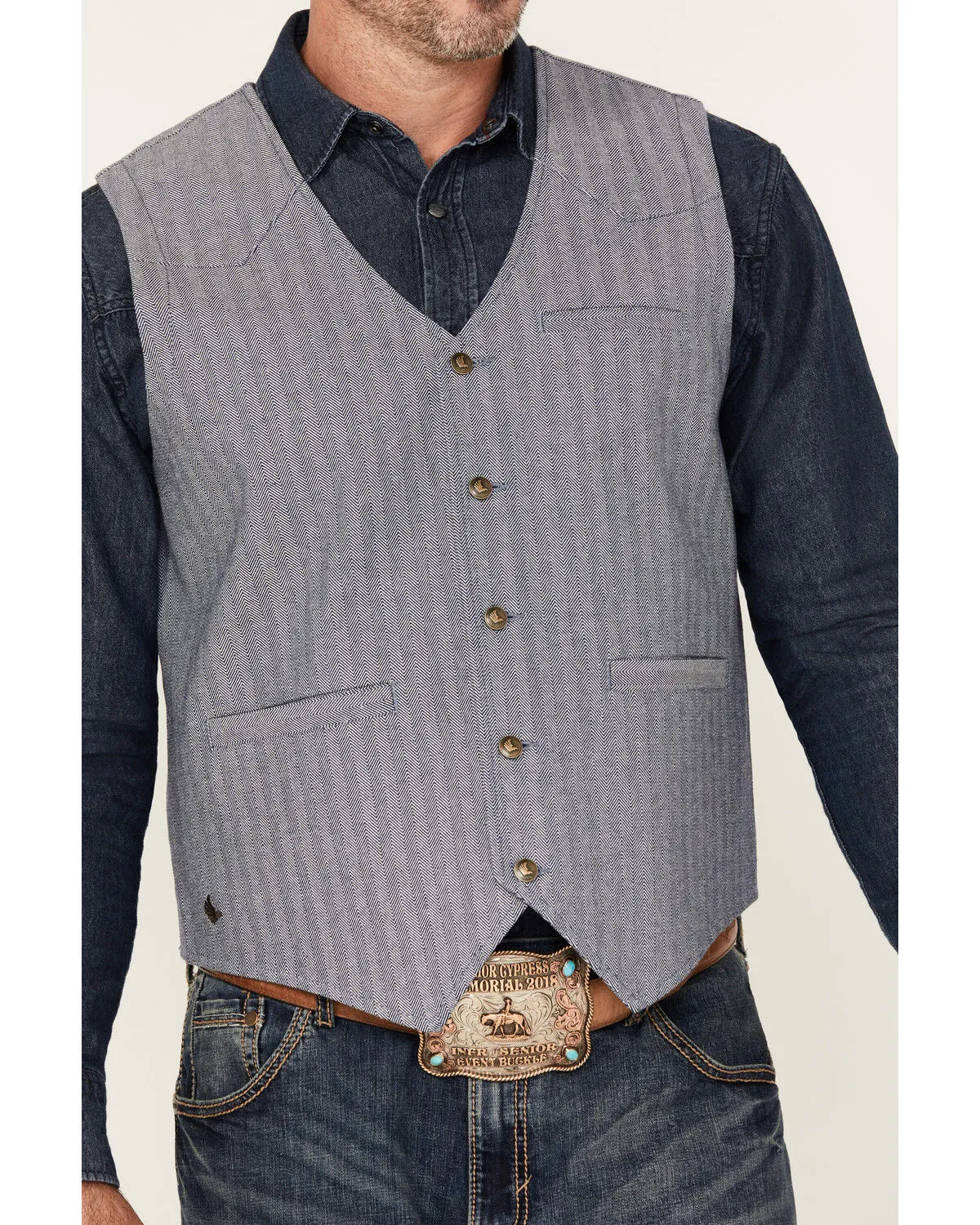 Product Name:  Cody James Men's St Louis Herringbone Vest