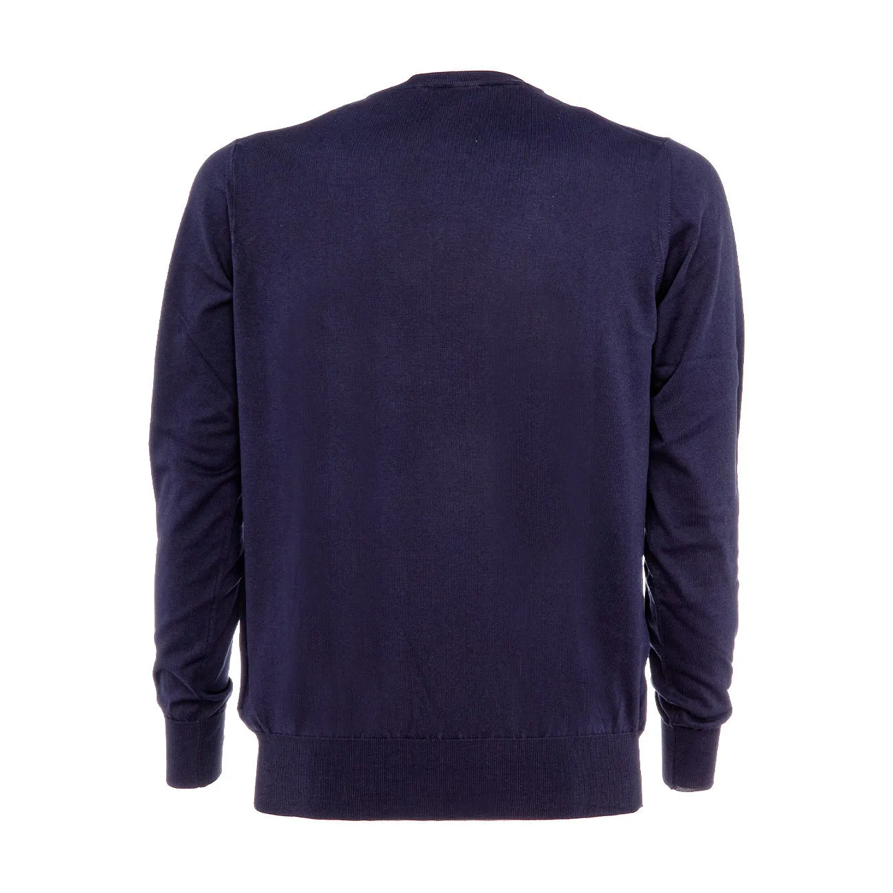 PULL GIROCOLLO TINTO IN CAPO Uomo Blu china