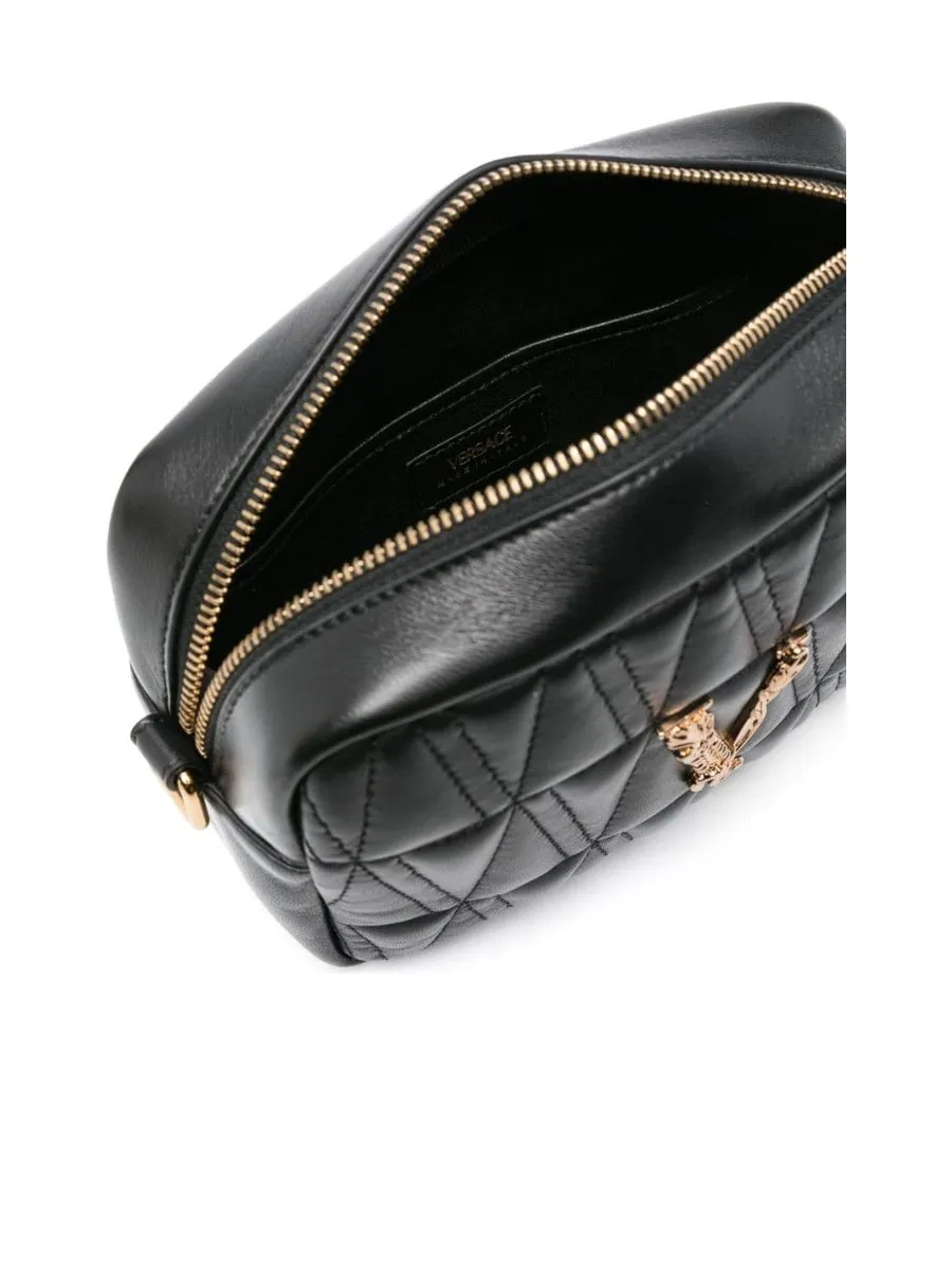 Quilted Barocco V Shoulder Bag
