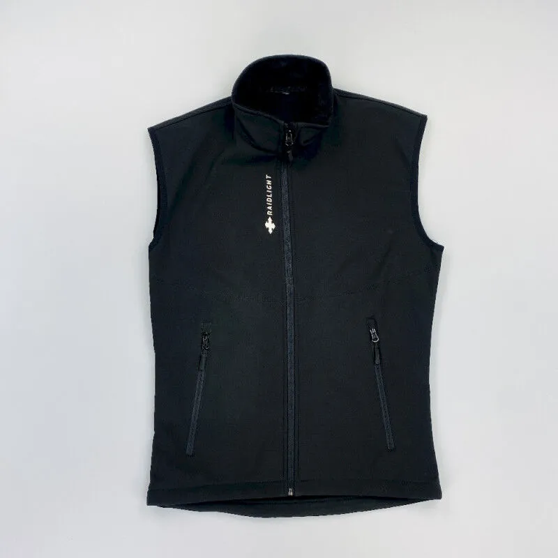 Raidlight Softshell Warm and Warm - Second Hand Vest - Men's - Black - S | Hardloop