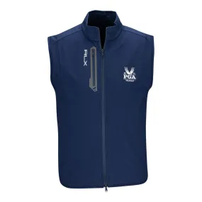 Ralph Lauren 2024 PGA Championship Men's Techy Terry Full Zip Vest in Refinded Navy