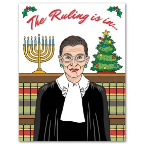 R.B.G. Holiday Card