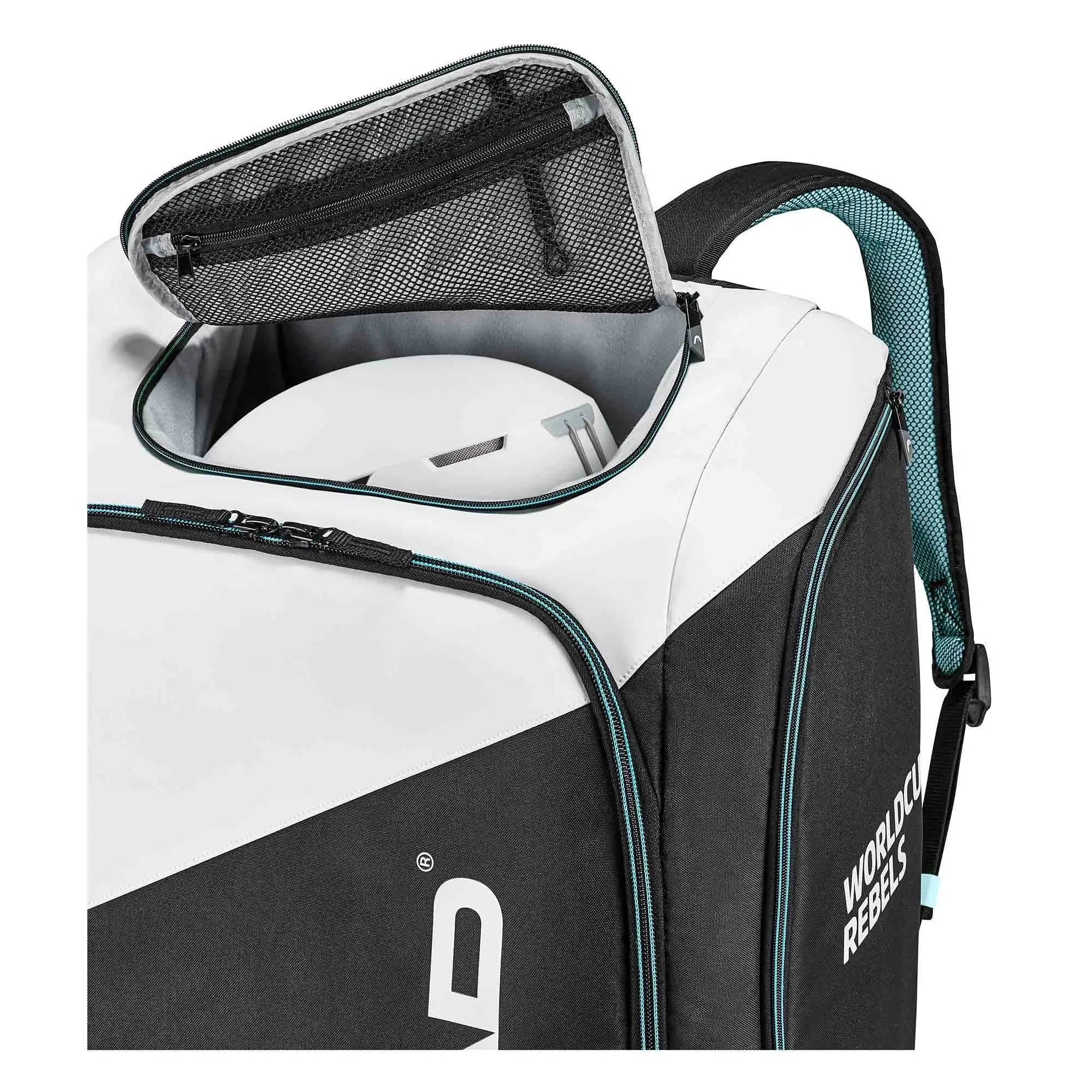 Rebels Racing Backpack L 95L - Black/White