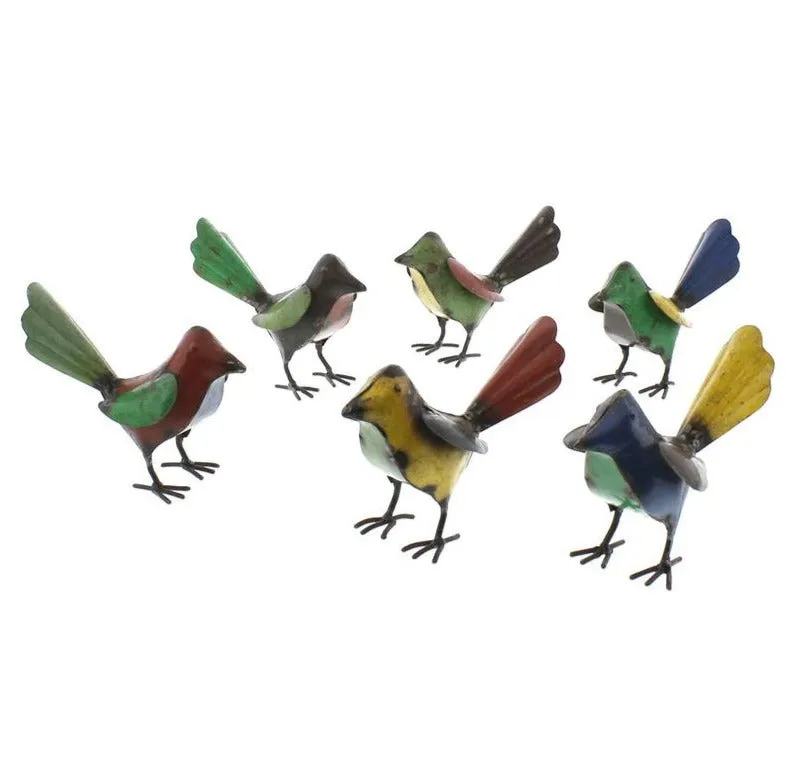 Reclaimed Metal Birds