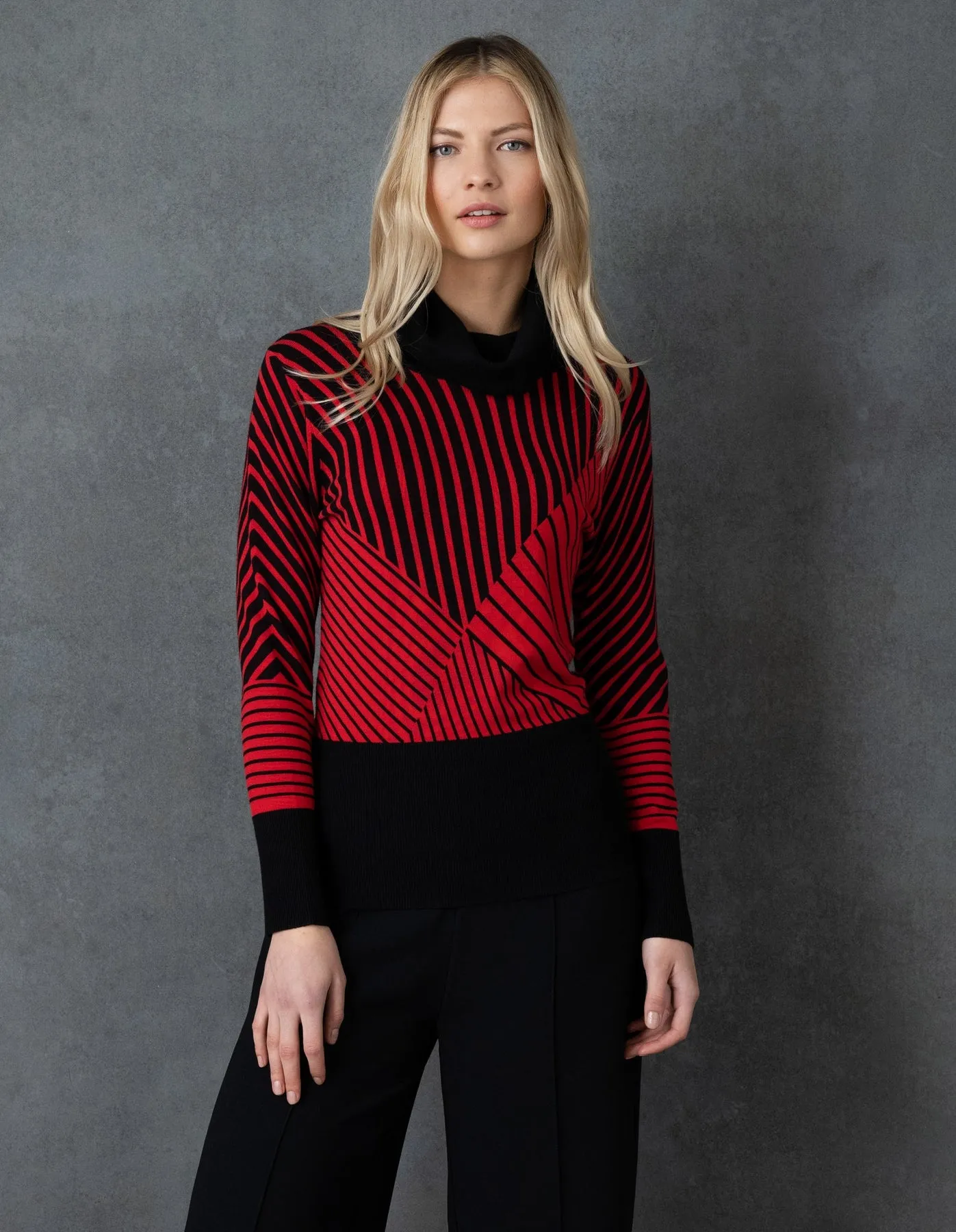 Red & Black Sweater