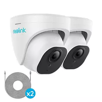 Reolink 10MP Add-on PoE Dome Camera with 18M Network Cable - 2Pack | Kaleidoscope