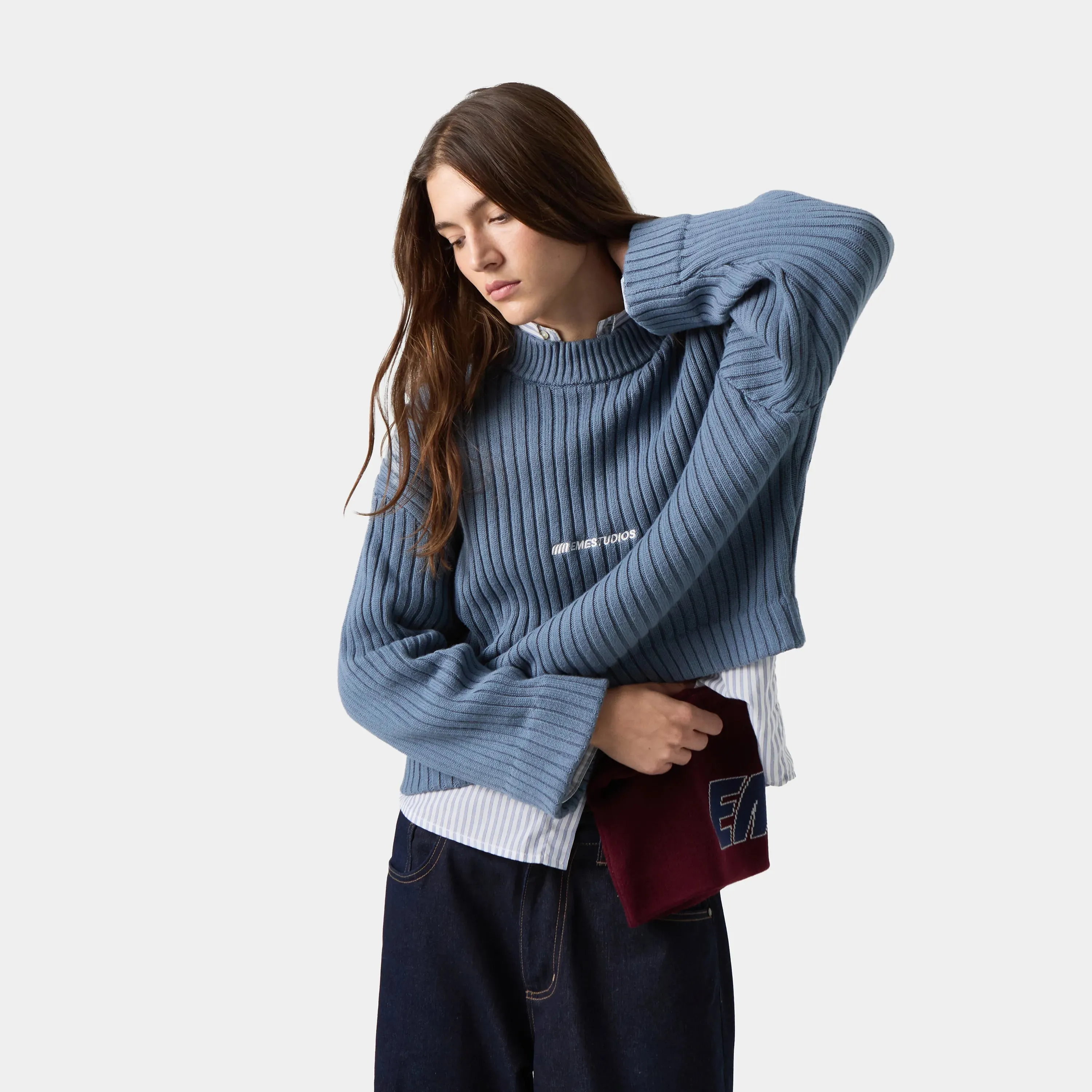 Riot Knit Topaz Baggy Sweater