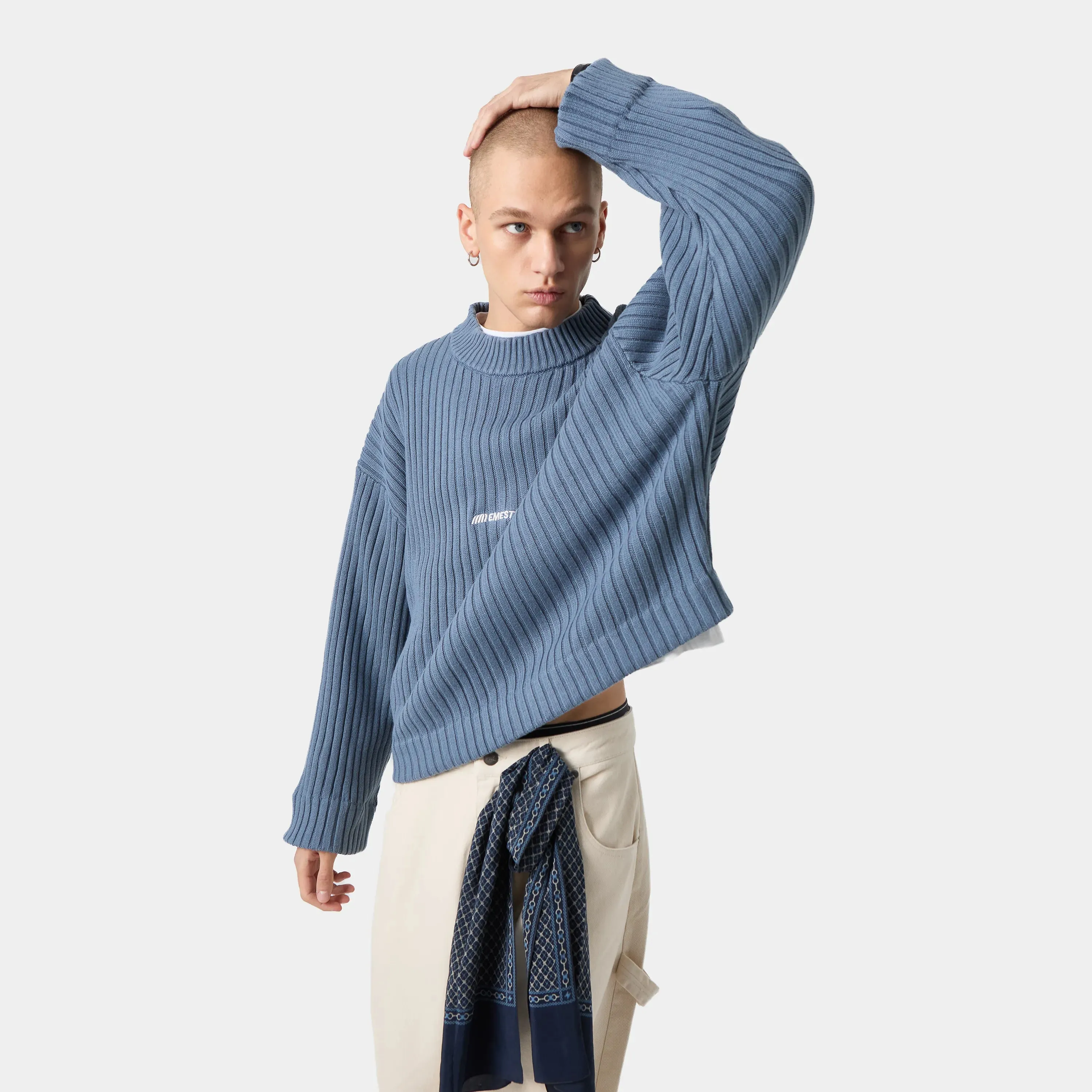 Riot Knit Topaz Baggy Sweater