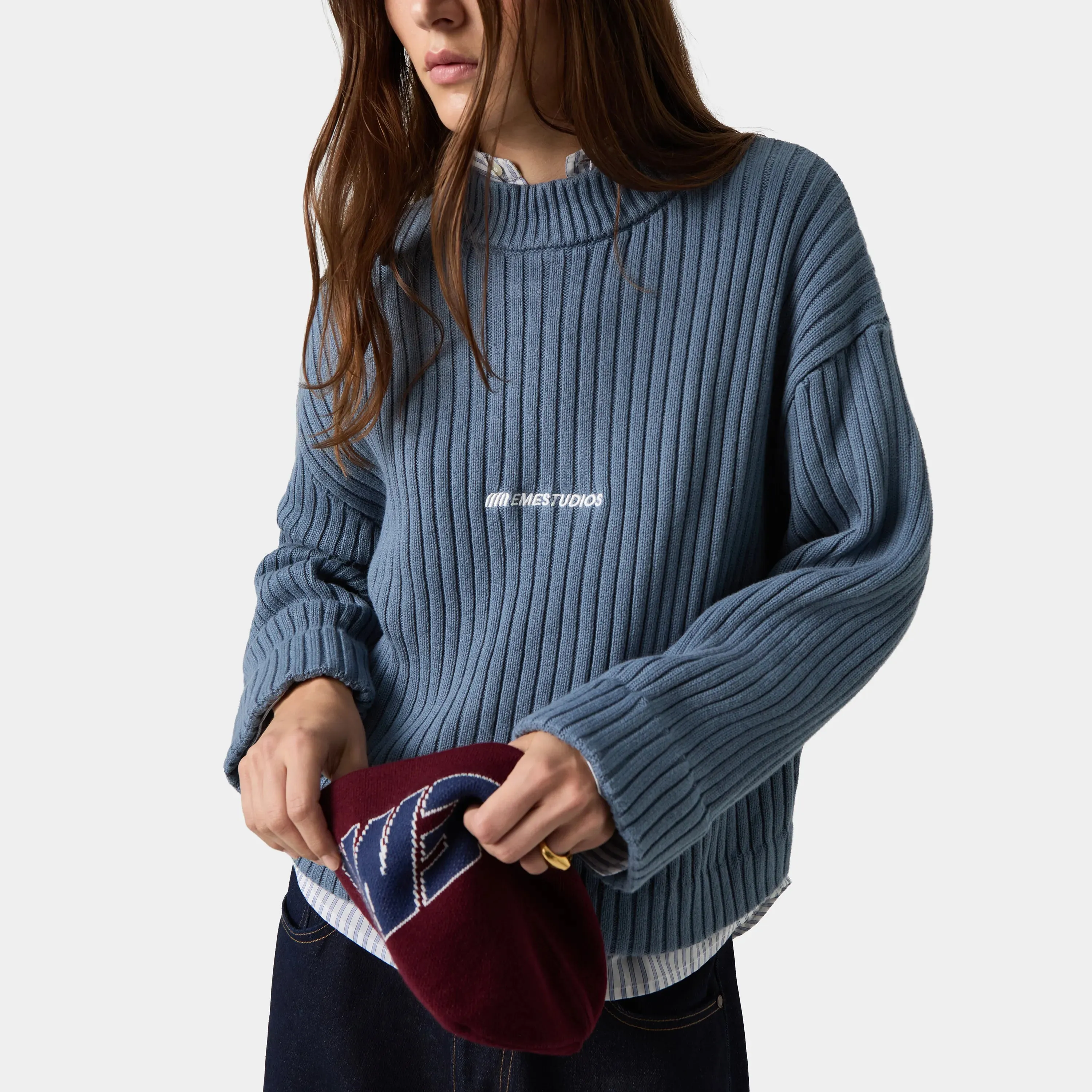 Riot Knit Topaz Baggy Sweater