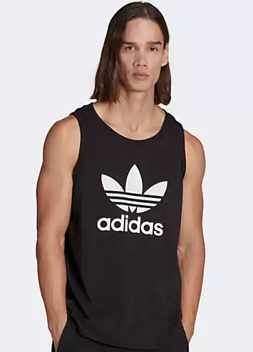 ’Adicolor Classics Trefoil’ Vest Top by adidas Originals | Look Again