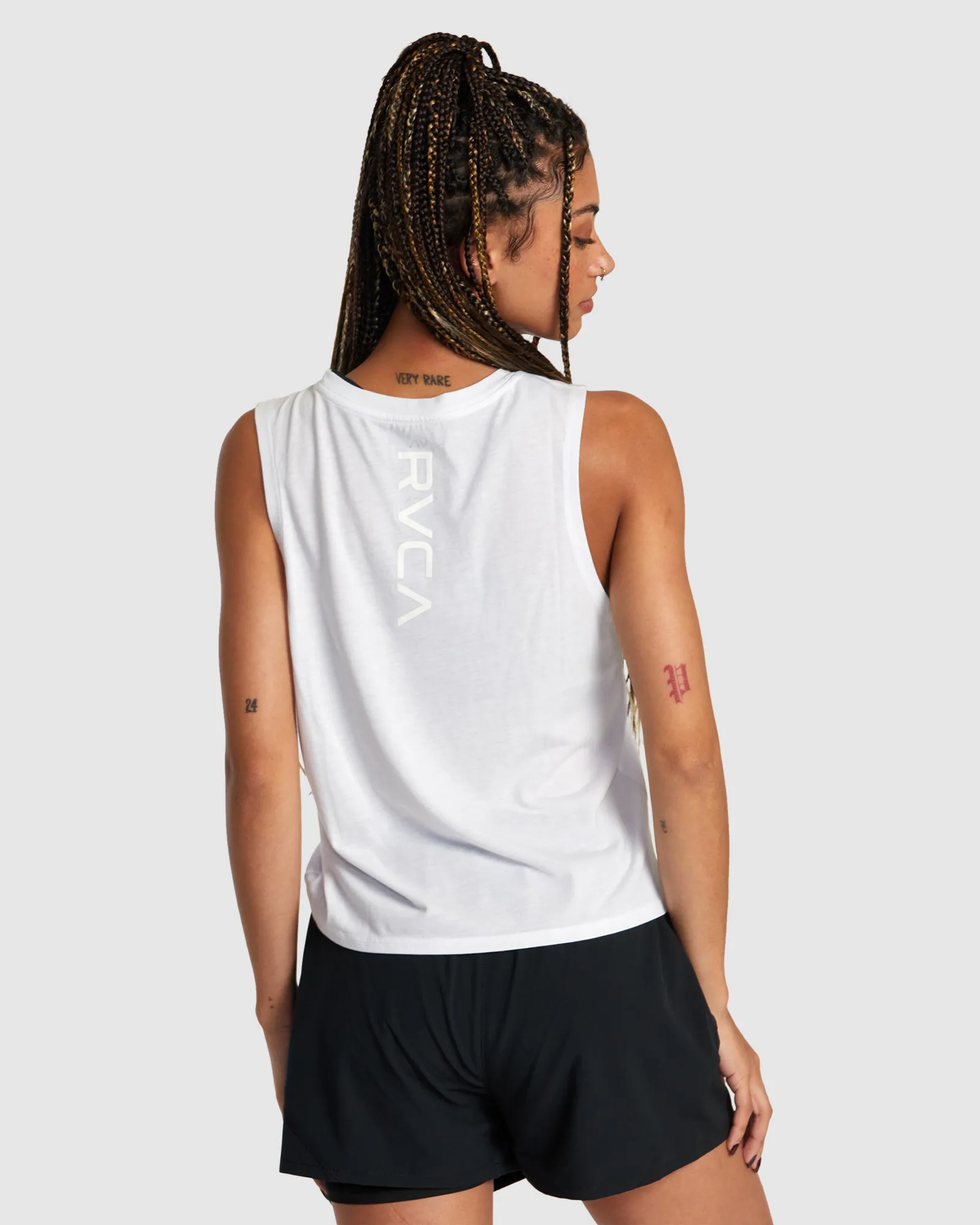 Rvca Va 2 - Sports Vest Top For Women - White | SurfStitch