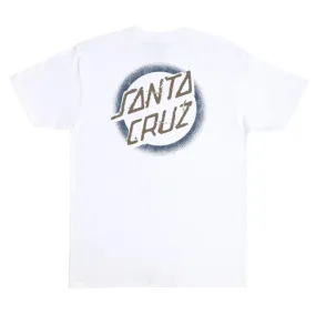 Santa Cruz Skateboards Shirt Vile Dot White