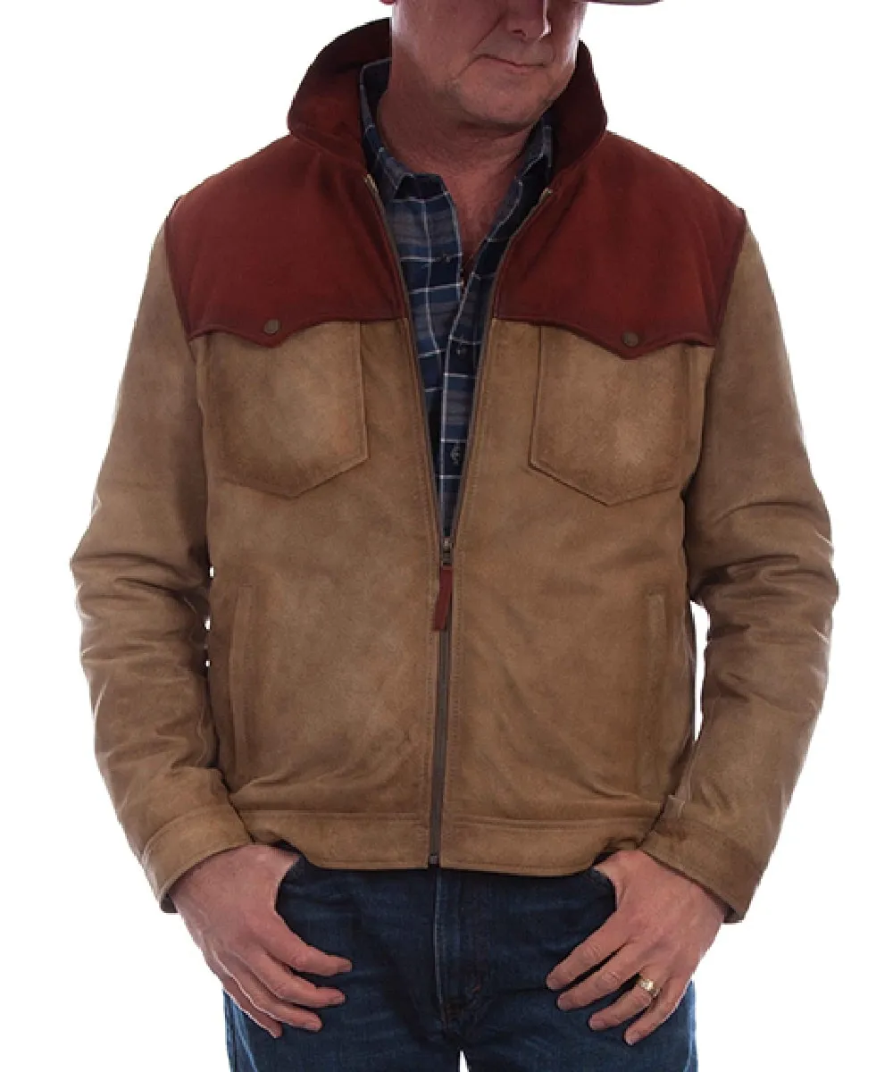 Scully Men's Tan Suede Jacket