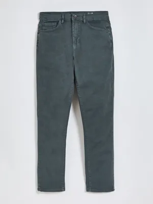 Slate Blue Slim Fit Jeans With Stretch | Men | George at ASDA