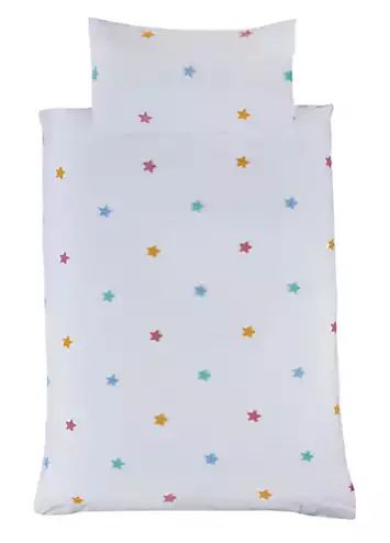 Sleepdown Kids Tufted Stars Duvet Cover Set | Kaleidoscope