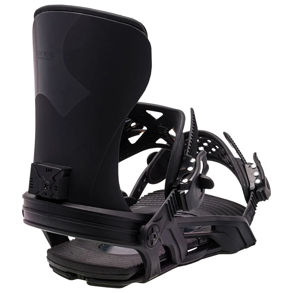 Snowboard binding Bent Metal ---Stylist Black