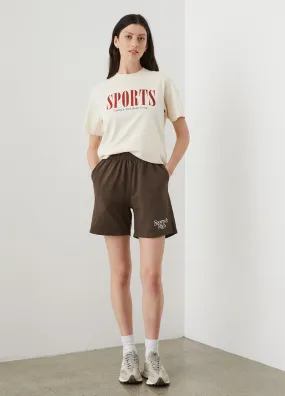 Sporty and Rich -  Bardot Gym Shorts - Shorts