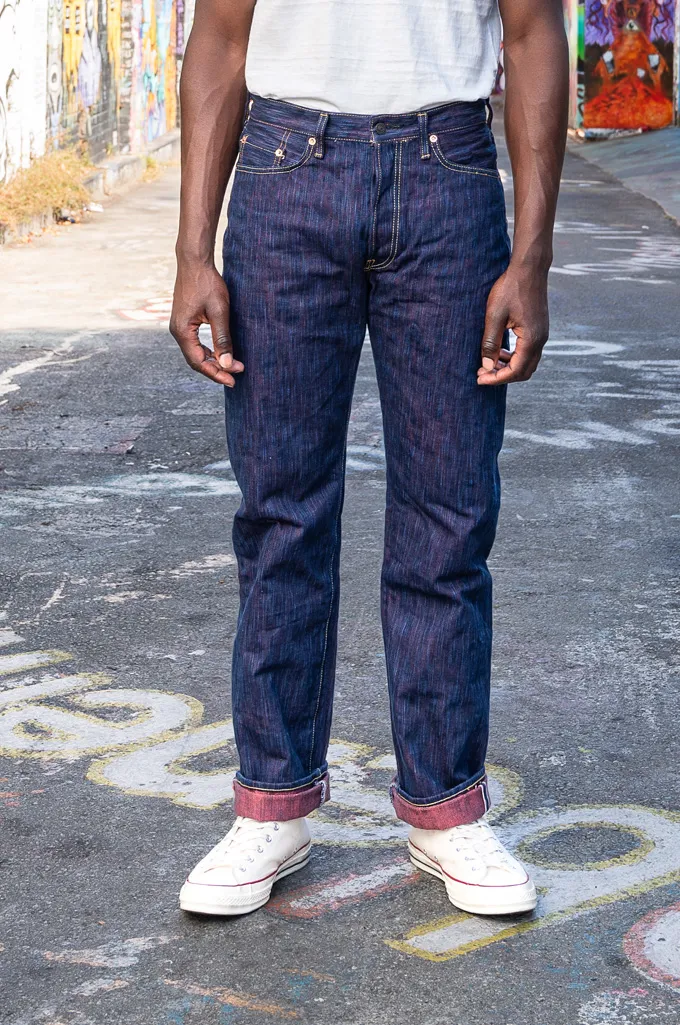 Studio D’Artisan 45th Anniversary Special Edition Jeans - HINODE AWA NATURAL INDIGO